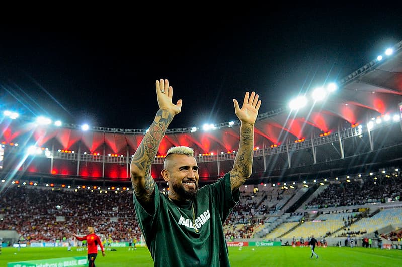 Vidal no Maracanã