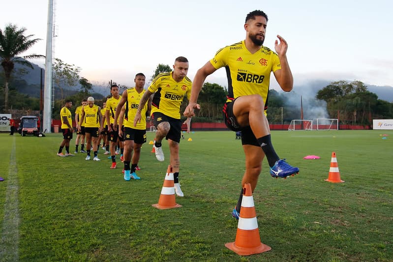 Treino do Flamengo.