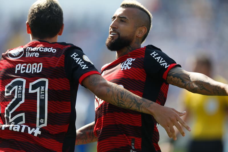 Vidal estreou pelo Flamengo.Fotos: Gilvan de Souza/Flamengo