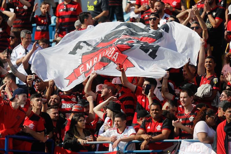 Torcedores do Flamengo na Ressacada. Fotos: Gilvan de Souza/Flamengo