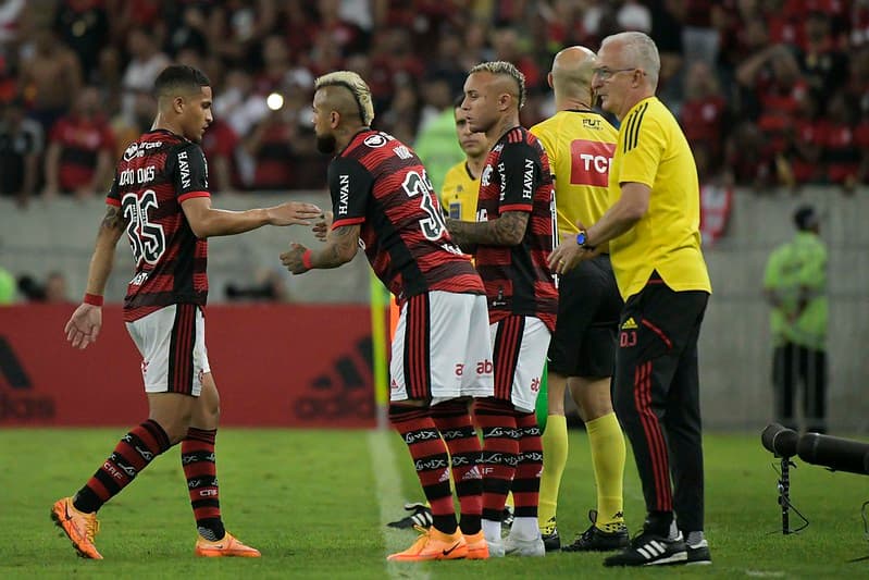 Tecnico Dorival Junior do Flamengo