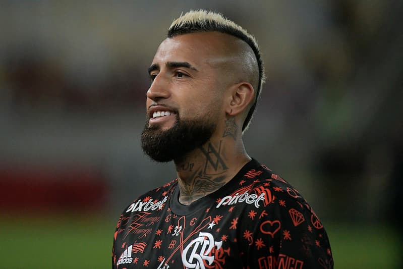 Vidal se declara ao Flamengo nas redes sociais