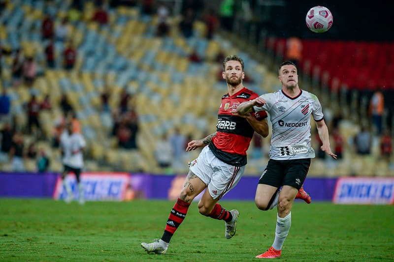 Flamengo x Athletico-PR no Maracanã em 2021