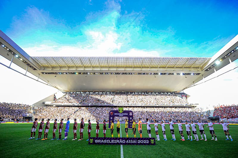 Corinthians x Flamengo na Neo Quimica Arena