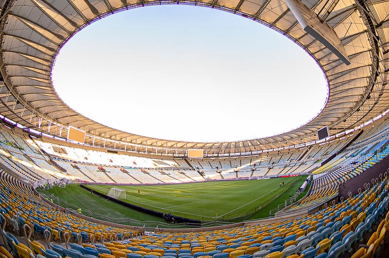 Maracanã em dia de jogo do Flamengo; Flamengo e Fluminense se manifestaram na ação do Vasco