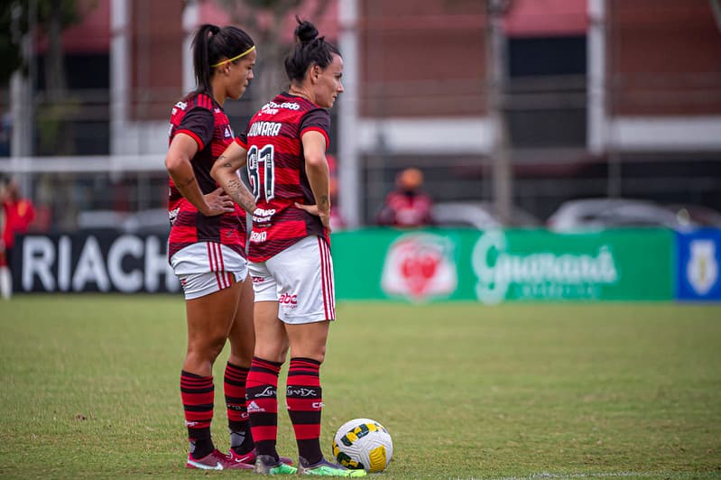 Jogo do Flamengo no Brasileirão Feminino