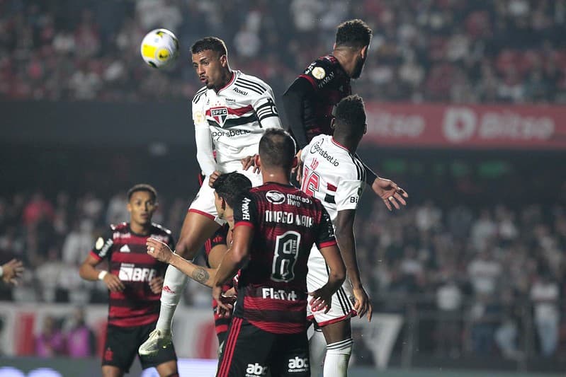 São Paulo x Flamengo, no Morumbi