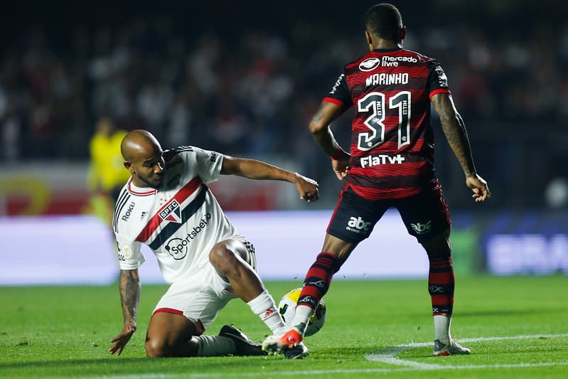 São Paulo x Flamengo, no Morumbi