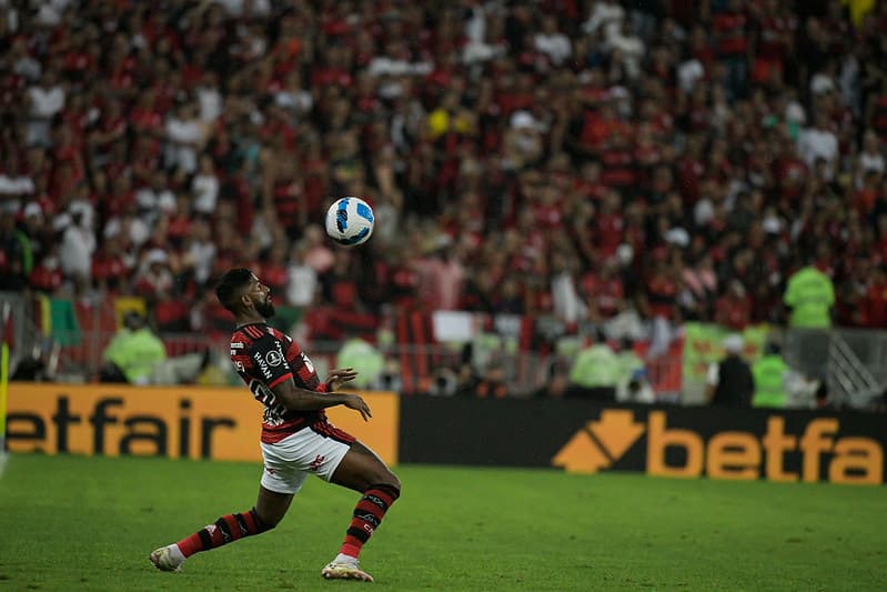 Rodinei em ação pelo Flamengo