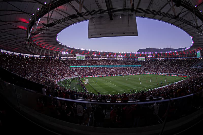 Maracanã lotado para jogo do Flamengo