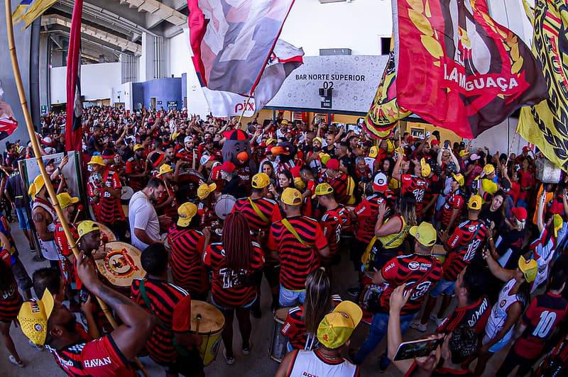 Torcida do Flamengo no Maracanã