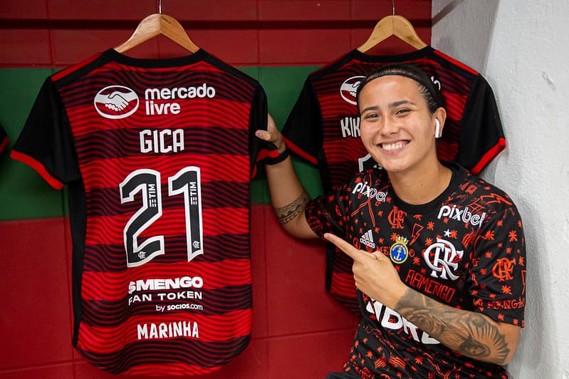 Gica, jogadora do Flamengo