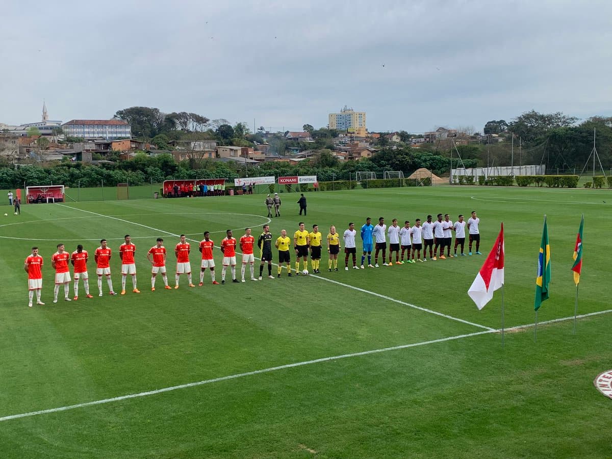 Flamengo e Inter empatam na primeira partida pelas quartas de final do Brasileiro Sub-20