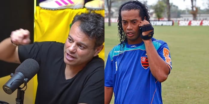 ronaldinho flamengo eric faria
