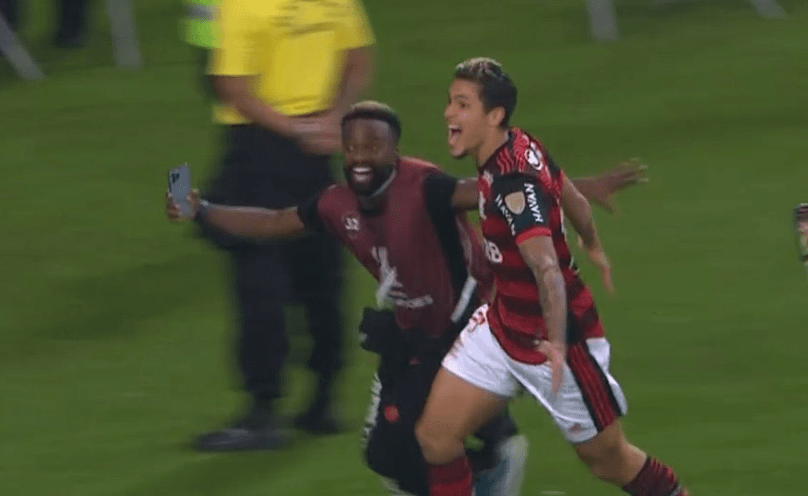 Quem é Negrete, amigo de Arrascaeta, e que apareceu na comemoração do gol do Flamengo