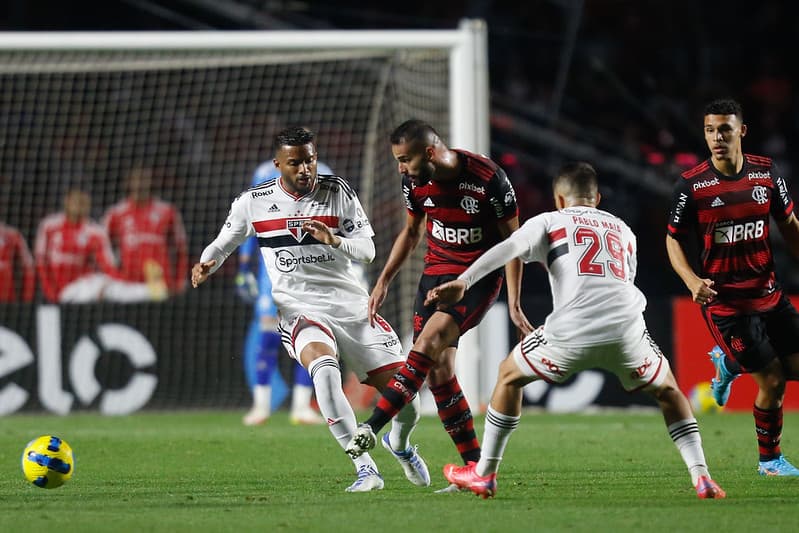 Flamengo e São Paulo na semifinal da Copa do Brasil