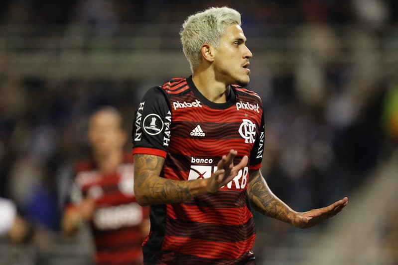 Pedro pede calma em campo pelo Flamengo