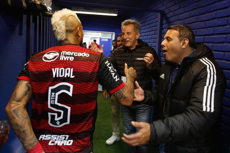 Vidal Flamengo Vélez
