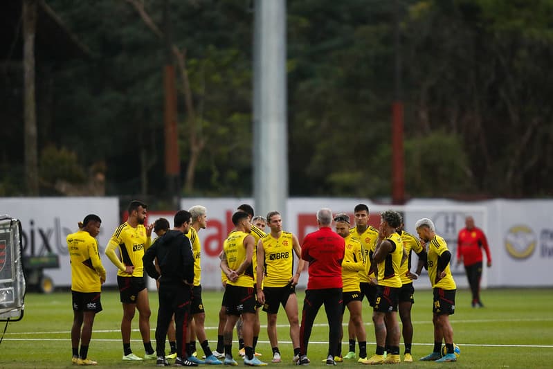 Treino do Flamengo hoje