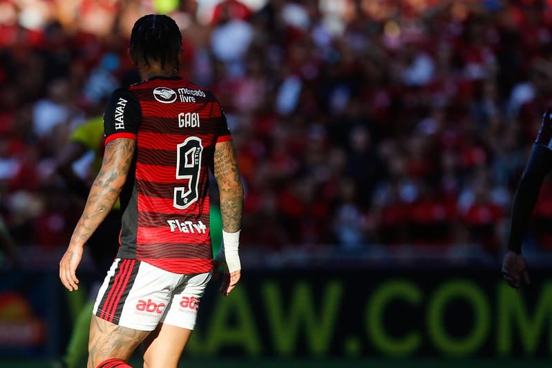 Gabigol em ação pelo Flamengo