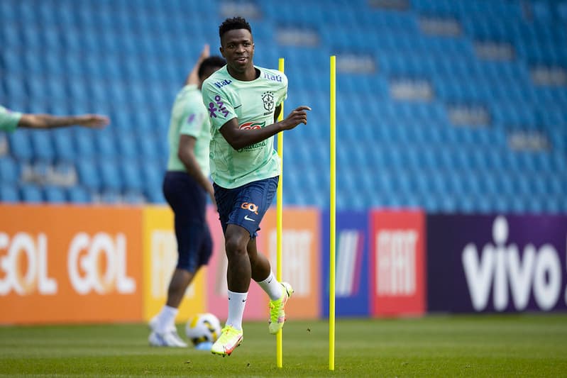 Vinícius Júnior pela Seleção Brasileira