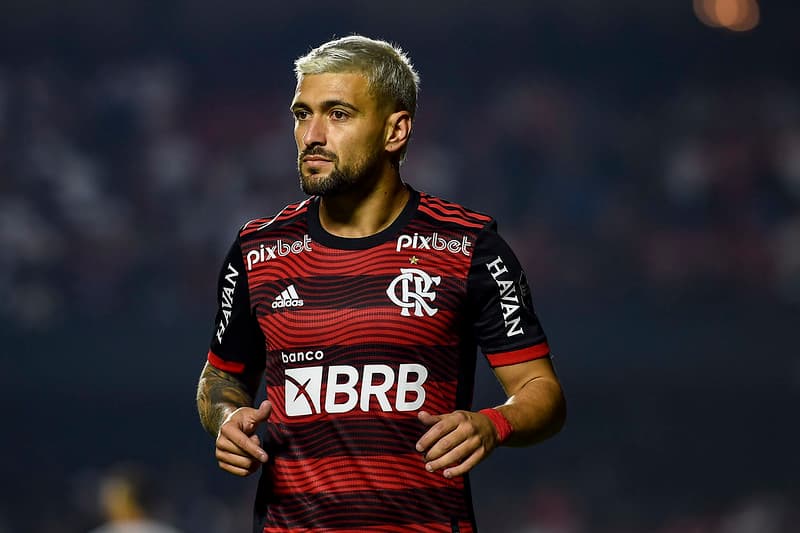 Arrascaeta contra o São Paulo pela Copa do Brasil