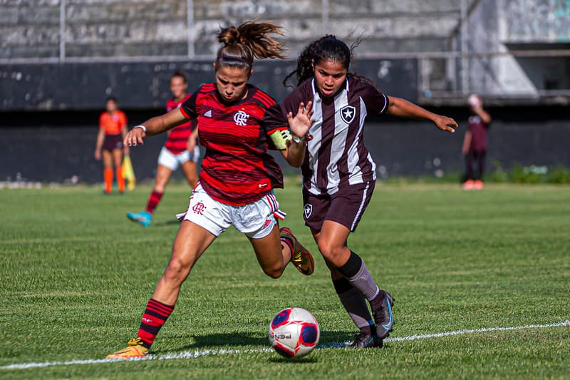 Flamengo e Botafogo pelo Carioca Feminino Sub-20