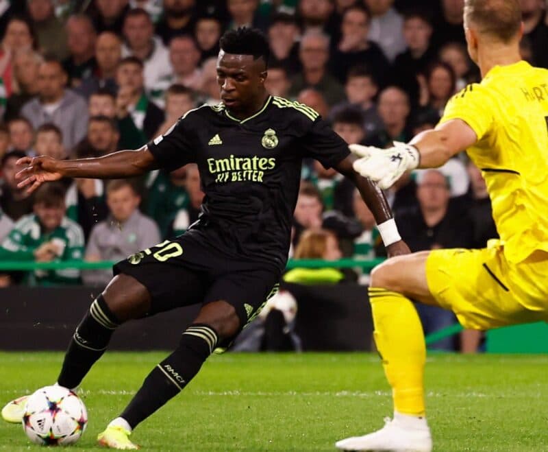 Vinícius Júnior marca na Champions League