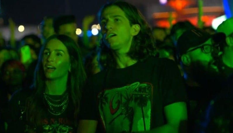 Filipe Luís curte rock in rio