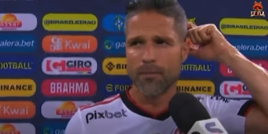 diego ribas em entrevista flamengo
