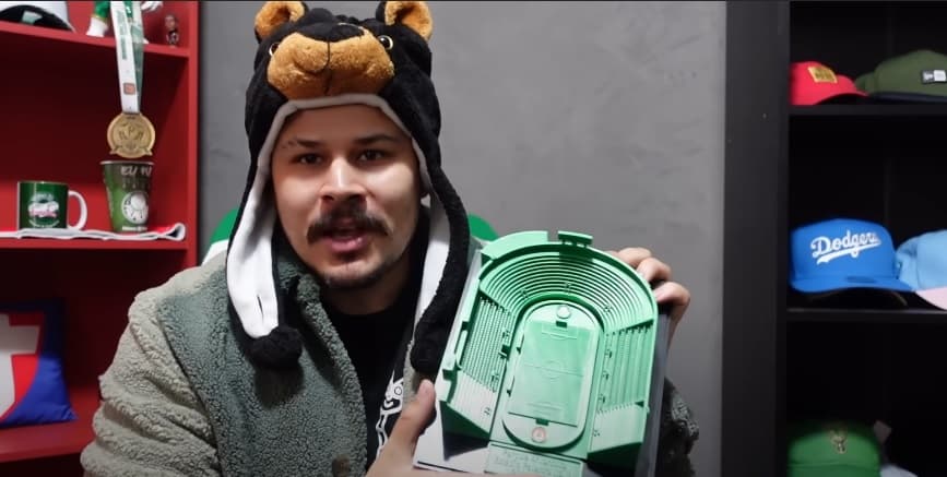 insta verde sobre estadio do flamengo