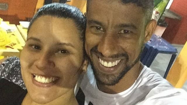 Léo Moura e Lívia Moura, sua irmã