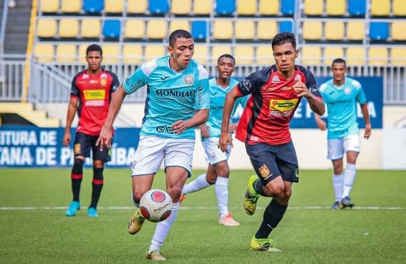 novo jogador do flamengo, brian felipe em ação pelo ska