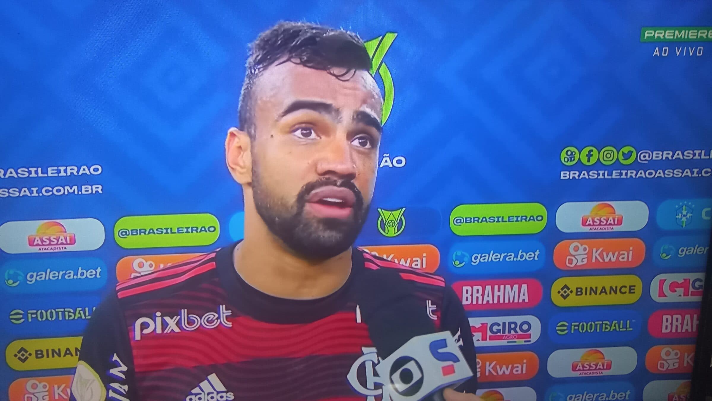 Fabrício Bruno cede entrevista após vitória do Flamengo