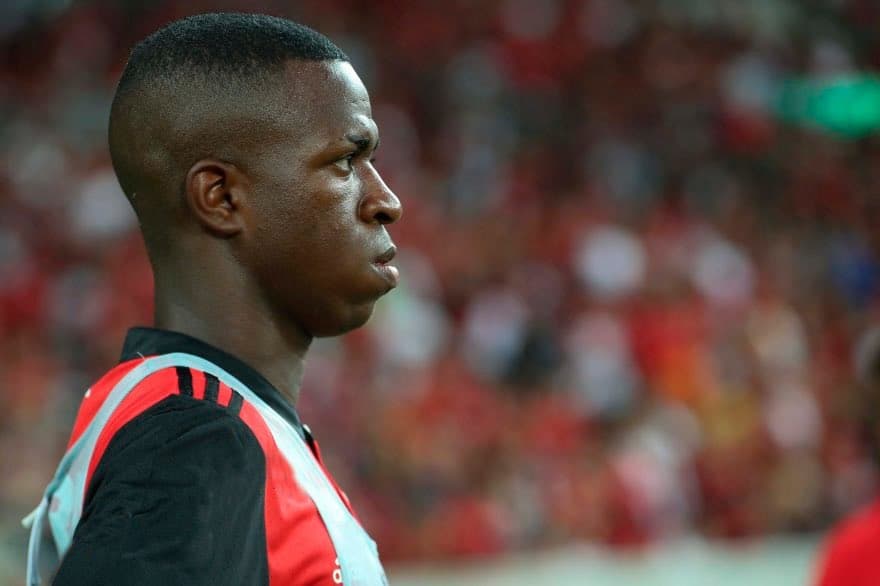 Vinícius Júnior pelo Flamengo