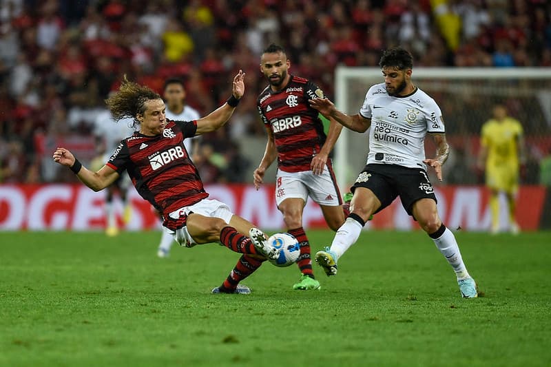 Yuri Alberto na partida contra o Flamengo