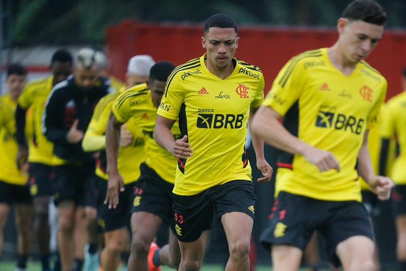 Felipe Brian novo jogador do sub-20 do Flamengo