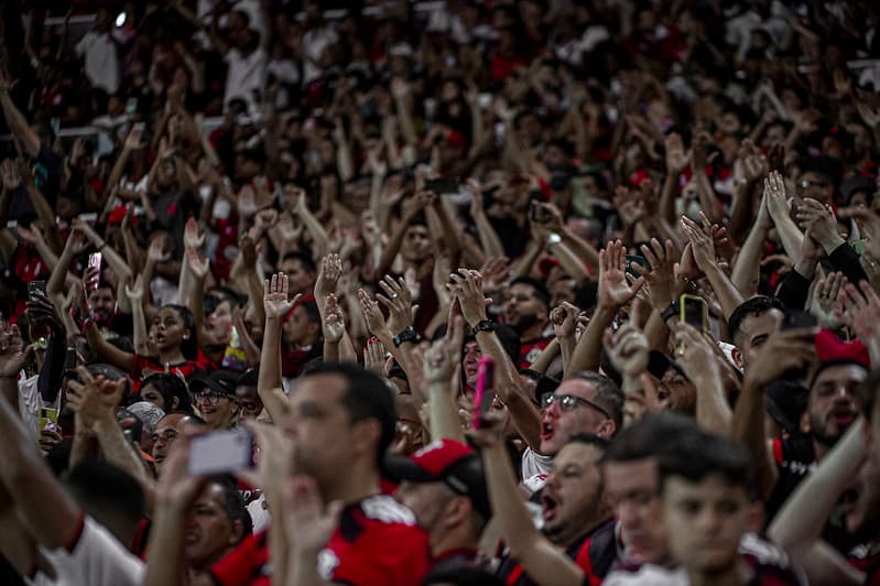 Torcida do Flamengo no Maracanã