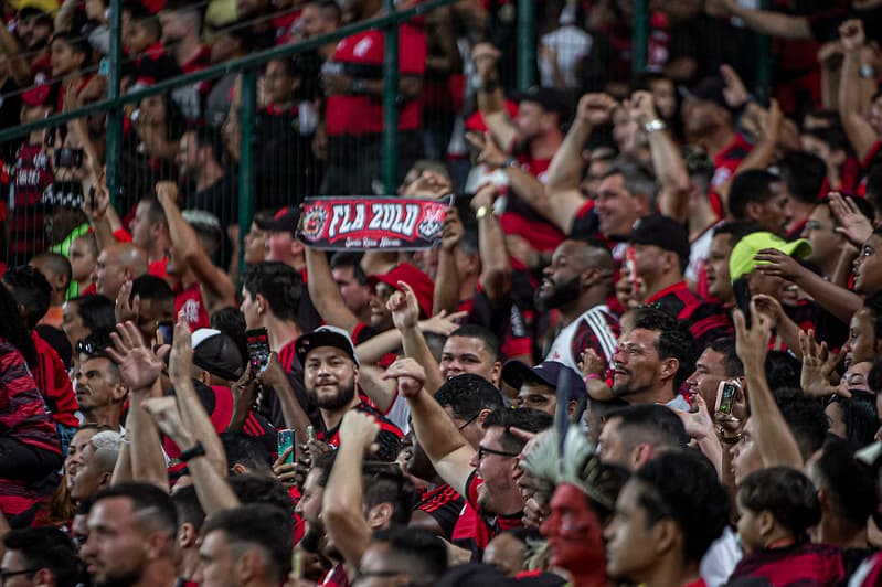 Torcida do Flamengo no Maracanã