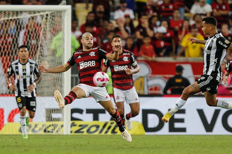 Daniel Cabral em Flamengo x Atlético-MG