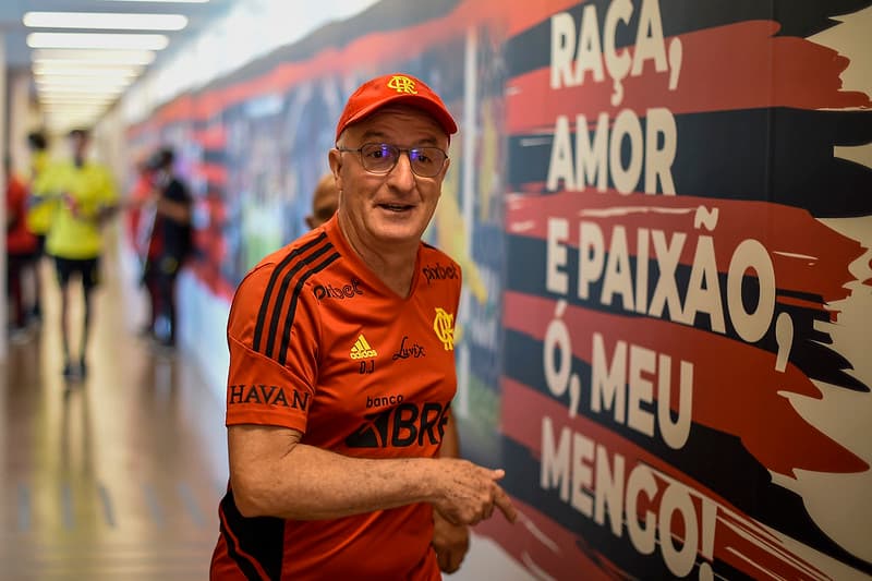 Técnico do Flamengo, Dorival Júnior no CT Ninho do Urubu