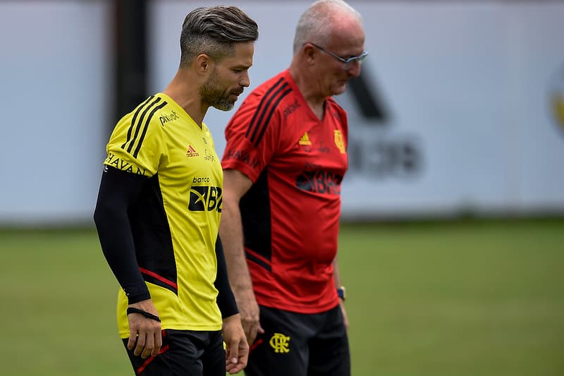 Dorival Júnior e Diego Ribas Flamengo