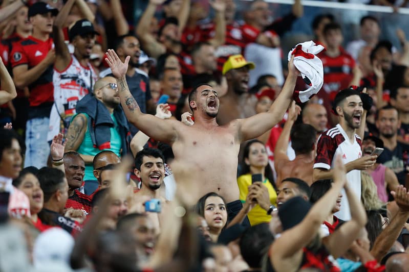 Torcedores do Flamengo no Maracanã