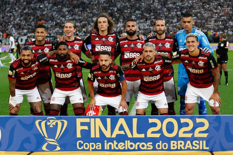 Time do Flamengo final Copa do Brasil contra Corinthians