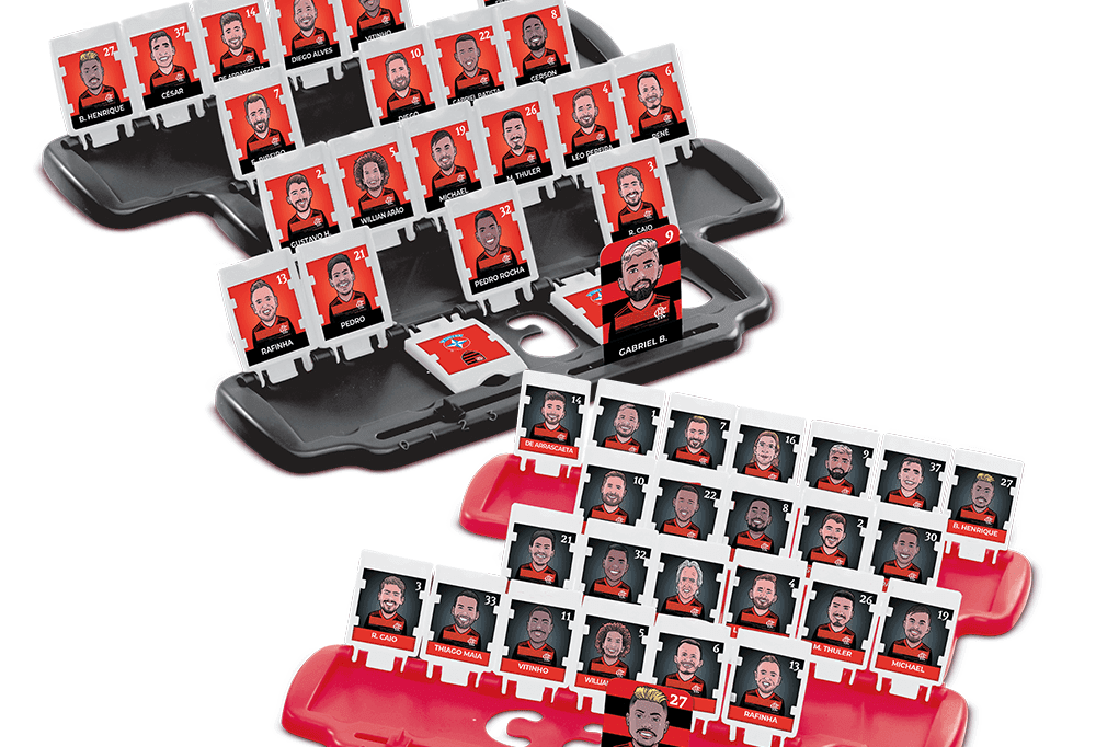 No dias das crianças, o clássico jogo Cara a Cara, da Estrela, é uma boa opção de presente é o livro meu pequeno rubro-negro