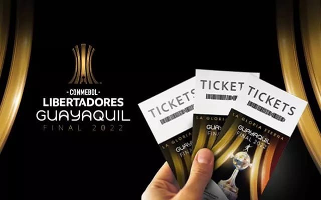 Ingressos para final da Libertadores entre Flamengo e Athletico