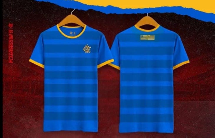 Camisa eleita por torcedores do Flamengo para a Copa do Mundo