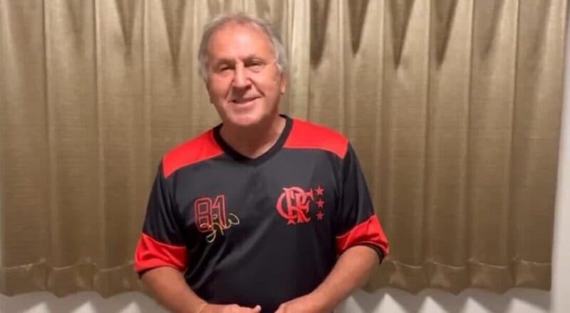 Zico, maior ídolo da história do Flamengo
