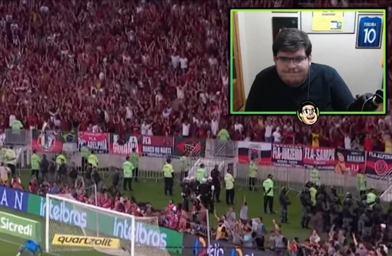 casimiro reage ao título do flamengo