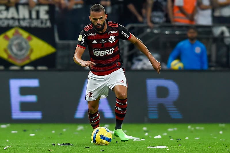 Thiago Maia domina boa em Corinthians 0x0 Flamengo, pela final da Copa do Brasil 2022